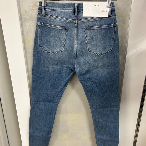 Frame Le High Skinny Raw Stagger - Picture 2 of 4